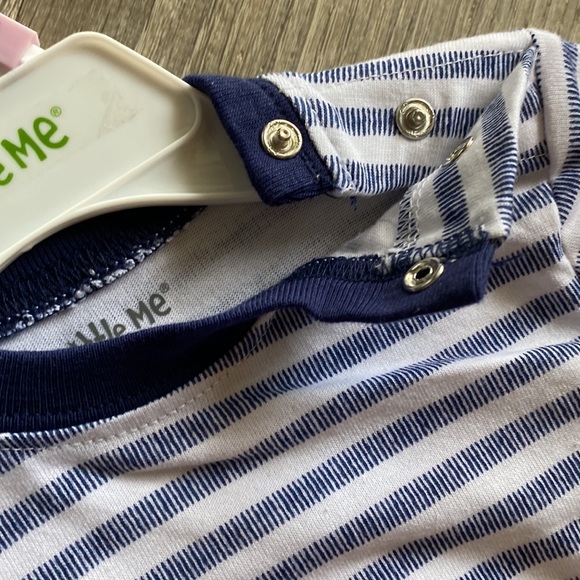 Little Me, 2 piece overall and tee set size 9 mos. NWT! - Picture 9 of 16